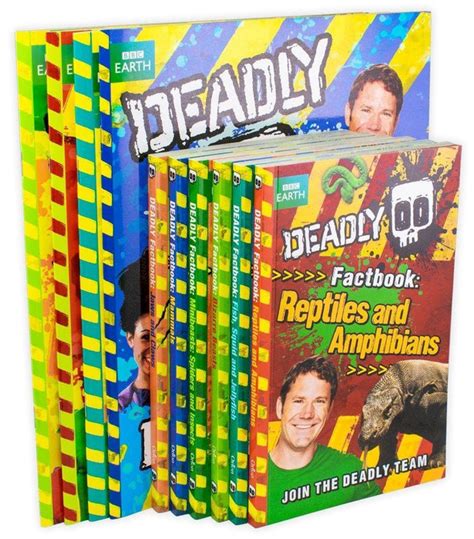 Steve Backshall Deadly Series 10 Books Collection Set Pack — Books2Door