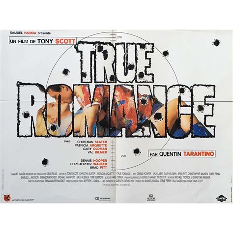 TRUE ROMANCE Movie Poster 15x21 in.