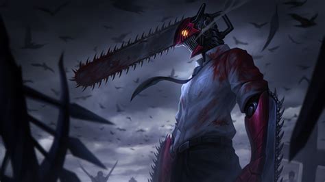 1920x1080 Resolution Denji Chainsaw Man Cool 8K 1080P Laptop Full HD Wallpaper - Wallpapers Den