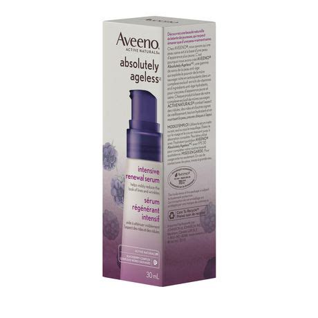 Aveeno Anti Aging Face Serum, Absolutely Ageless Intensive Renewal Serum | Walmart Canada