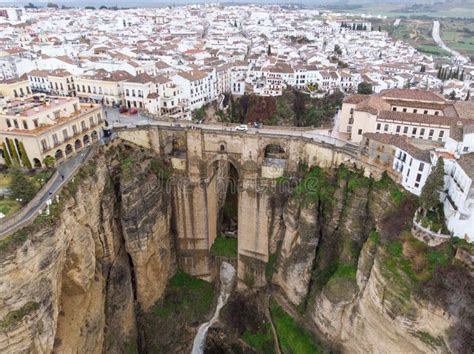 Puente Nuevo Bridge In Ronda, One Of The Famous White Villages In Andalusia, Spain Stock Image ...