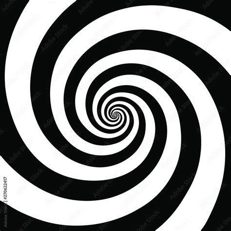 Hypnotic spiral background.Optical illusion style design. Vector illustration Stock Vec ...