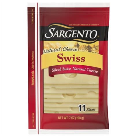 Sargento® Swiss Sliced Cheese, 11 ct / 7 oz - QFC