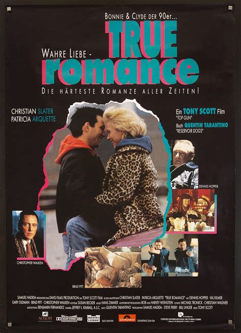 True Romance Movie Poster 1993 German A0 (33x46)