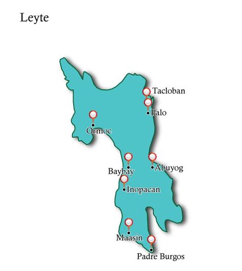 leyte_map - Travel Authentic Philippines