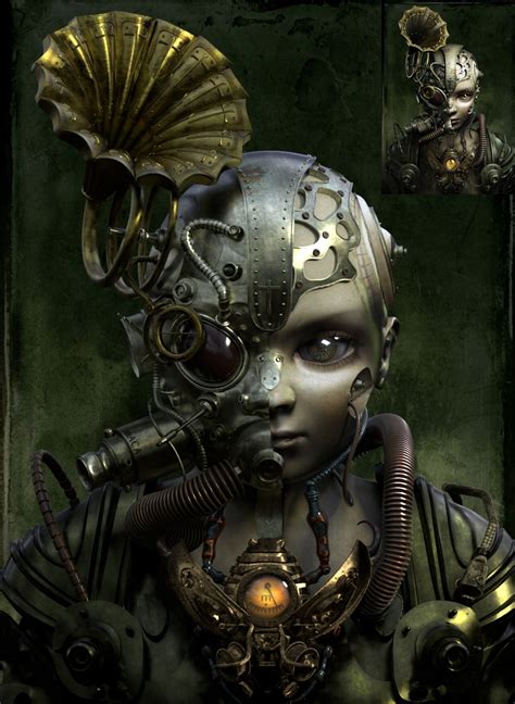 Karin Wolf - Steampunk Cyborg