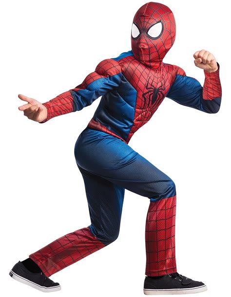 Deluxe Amazing Spider-Man 2 Muscle Chest Costume for Kids: Amazon.ca: Toys & Games