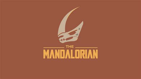 Download 4K Minimalist The Mandalorian Wallpaper | Wallpapers.com