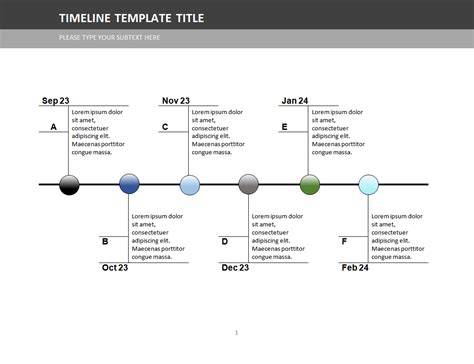 Timeline Template [Word] - Zippia