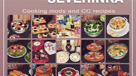 Realistic Cooking Mod V 4.4💚(Older version) | Somik and Severinka | Tumblr sims 4, Sims 4 mods ...