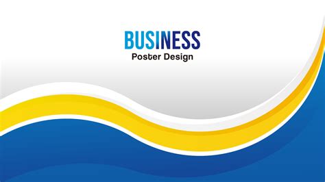 abstract blue and yellow background wave business Vector 7677099 Vector Art at Vecteezy