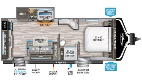 25 ft 24 foot travel trailer floor plans - Willena Costa