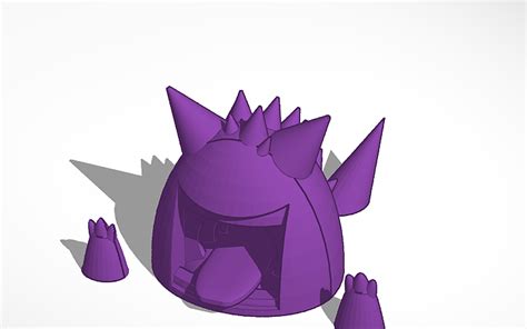 3D design dynamax gengar | Tinkercad