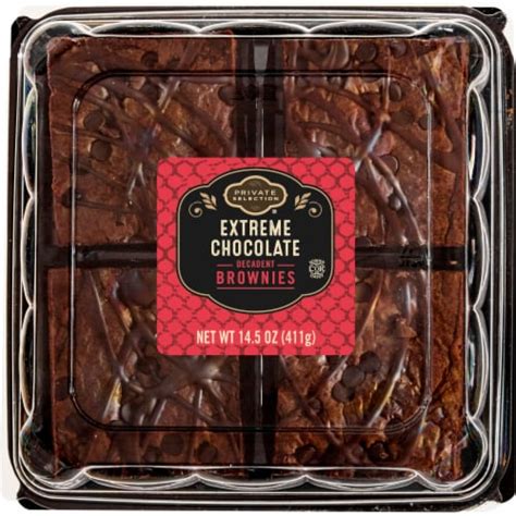 Private Selection® Gourmet Extreme Chocolate Decadent Brownies, 14.5 oz - QFC