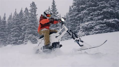 Testing the World's First Electric Snow Bike - Electric Cycle Rider