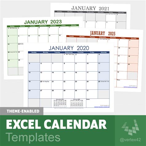 Excel Calendar Template 2025 Weeks - Adrian Clarkson