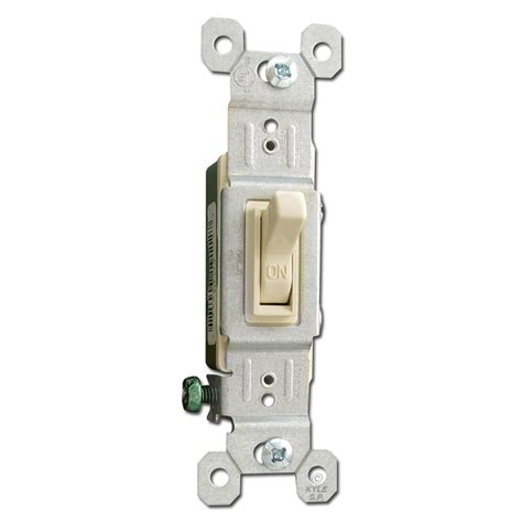 Ivory 15A Toggle Light Switches | Kyle Switch Plates