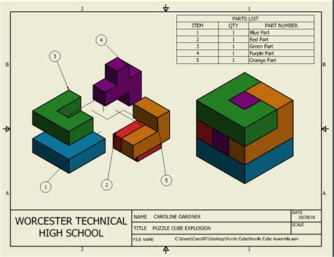 Puzzle Cube - PLTW Engineering