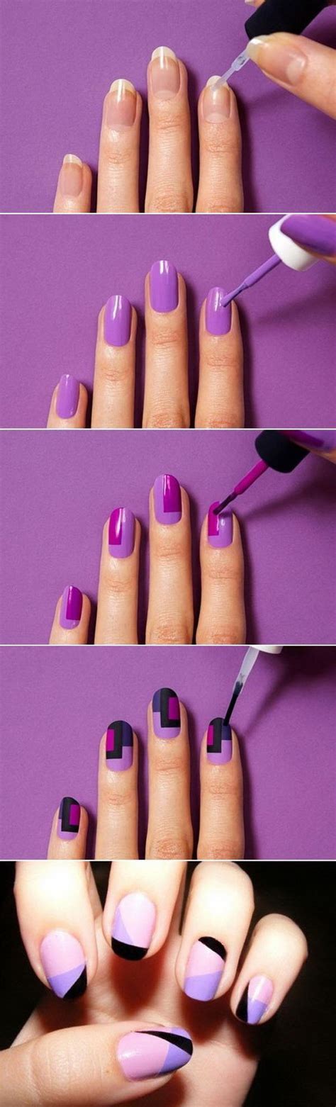 20+ Easy and Fun Step by Step Nail Art Tutorials 2022