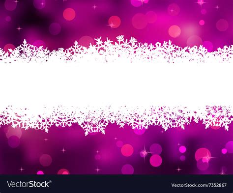 Purple background with snowflakes eps 8 Royalty Free Vector