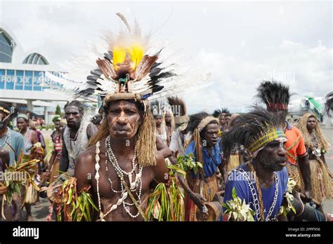 Suku Marind, Kabupaten Merauke, Papua Selatan, Indonesia Stock Photo - Alamy