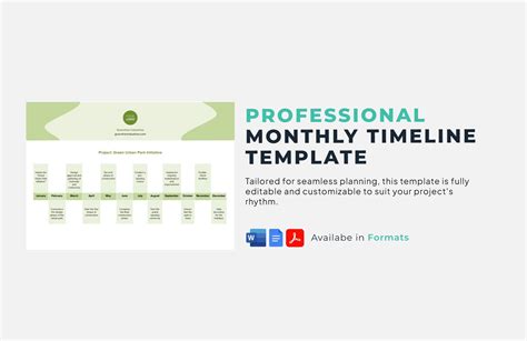 Timeline Templates in Word - FREE Download | Template.net