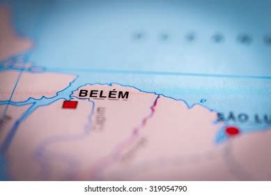 Map View Belem Brazil Vignette Stock Photo 319054790 | Shutterstock