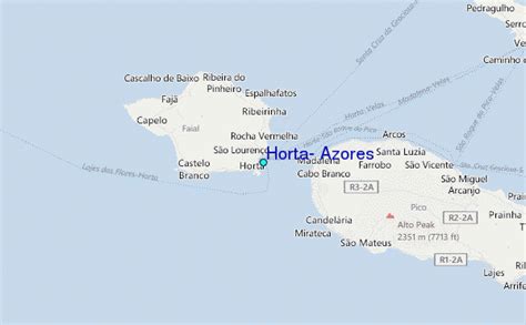 Horta, Azores Tide Station Location Guide