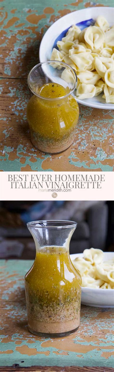 Best Ever Homemade Italian Vinaigrette recipe, use on everything!