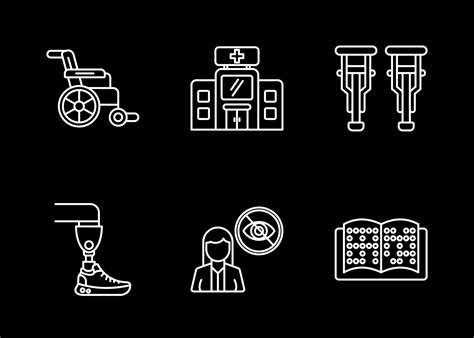 Accessibility Vector Icon Set 17483138 Vector Art at Vecteezy