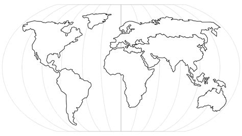 Printable World Map Blank 1 – Free download and print for you.