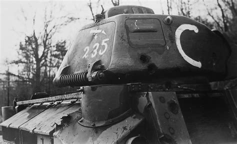 Detail of the turret of Somua S35 tank "White C" | World War Photos