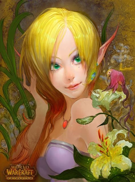 Pretty Blood Elf - World of Warcraft Fan Art (26203011) - Fanpop