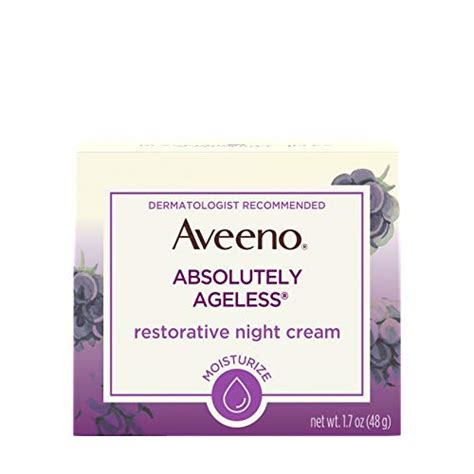 Best Aveeno Absolutely Ageless Restorative Facial Anti-Aging Night Cream - Home Easy