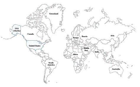 printable world maps - World Maps - Map Pictures