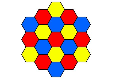 A tessellation is a shape that can be together with no gaps