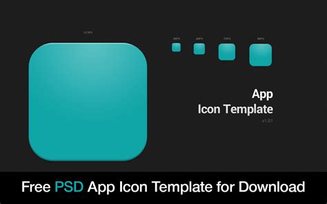 Free App Icon Template PSD by How2Des on DeviantArt