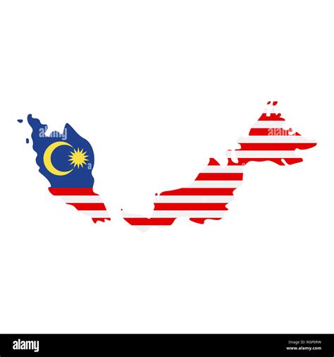 Vector Map Of Malaysia With Map Of Malaysia Is Isolated On, 41% OFF