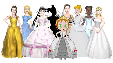 Evolution of Cinderella in movies on Behance