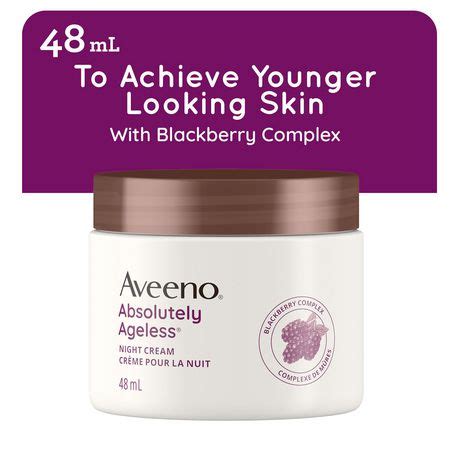 Aveeno Anti Aging Night Cream, Absolutely Ageless Restorative Face Moisturizer | Walmart Canada