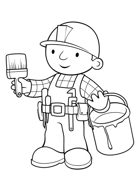 Dibujos para Colorear Bob el Constructor: Imágenes Animadas, Gifs y Animaciones ¡100% GRATIS!