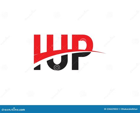 IUP Letter Initial Logo Design Vector Illustration Stock Vector - Illustration of business ...