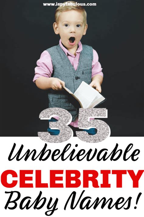 35 Weird Celebrity Baby Names You Won’t Believe! - I Spy Fabulous