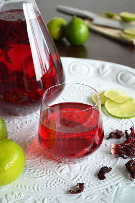 Cold Brewed Jamaican Hibiscus Iced Tea – That Healthy Kitchen