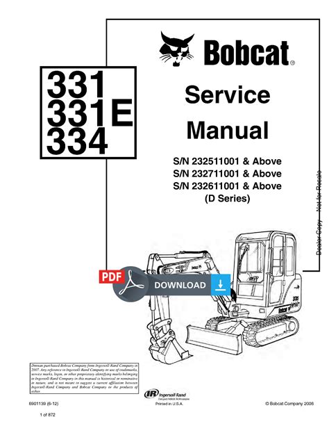 Bobcat 334 Manual by aliceldge - Issuu