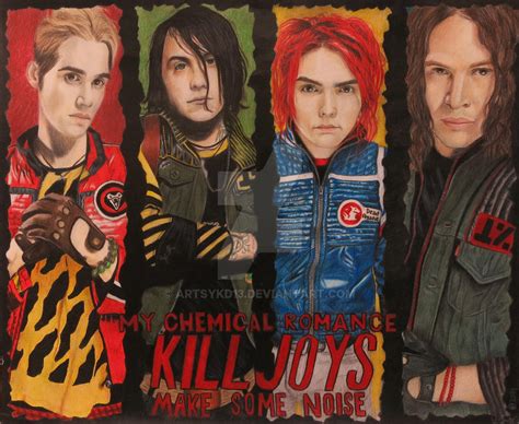 REPOST: MCR's Danger Days by ArtsyKD13 on DeviantArt