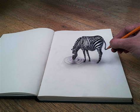 FREE 22+ 3D Pencil Drawings in AI