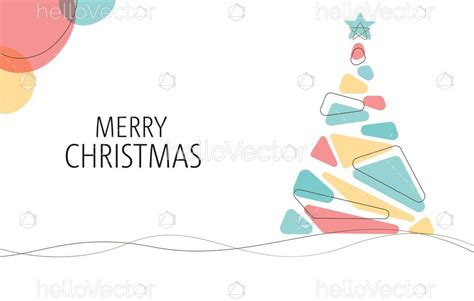 Minimalist Christmas Background Vector - Download Graphics & Vectors