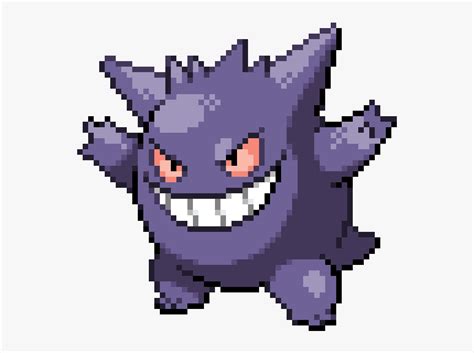 Shiny Gengar Sprite