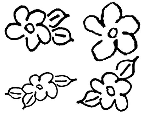 Free Hand Drawing Flowers | Free download on ClipArtMag